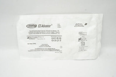MTG 32112 EZ-Advancer Pre-lubricated Closed System Intermittent Cath.-Kit